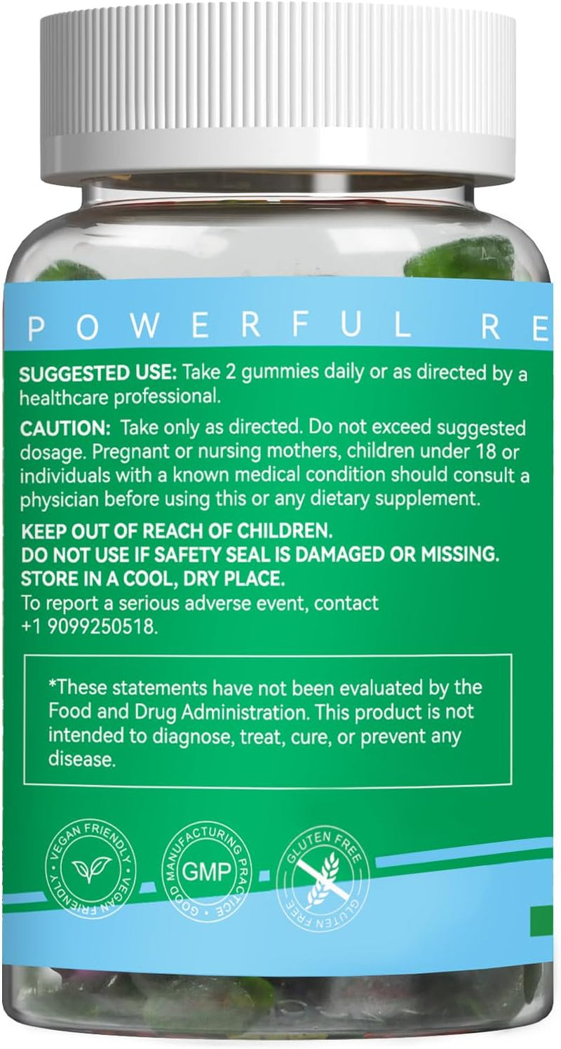 2 Pack Chlorophyll Gummies for Body Odor Deodorant*