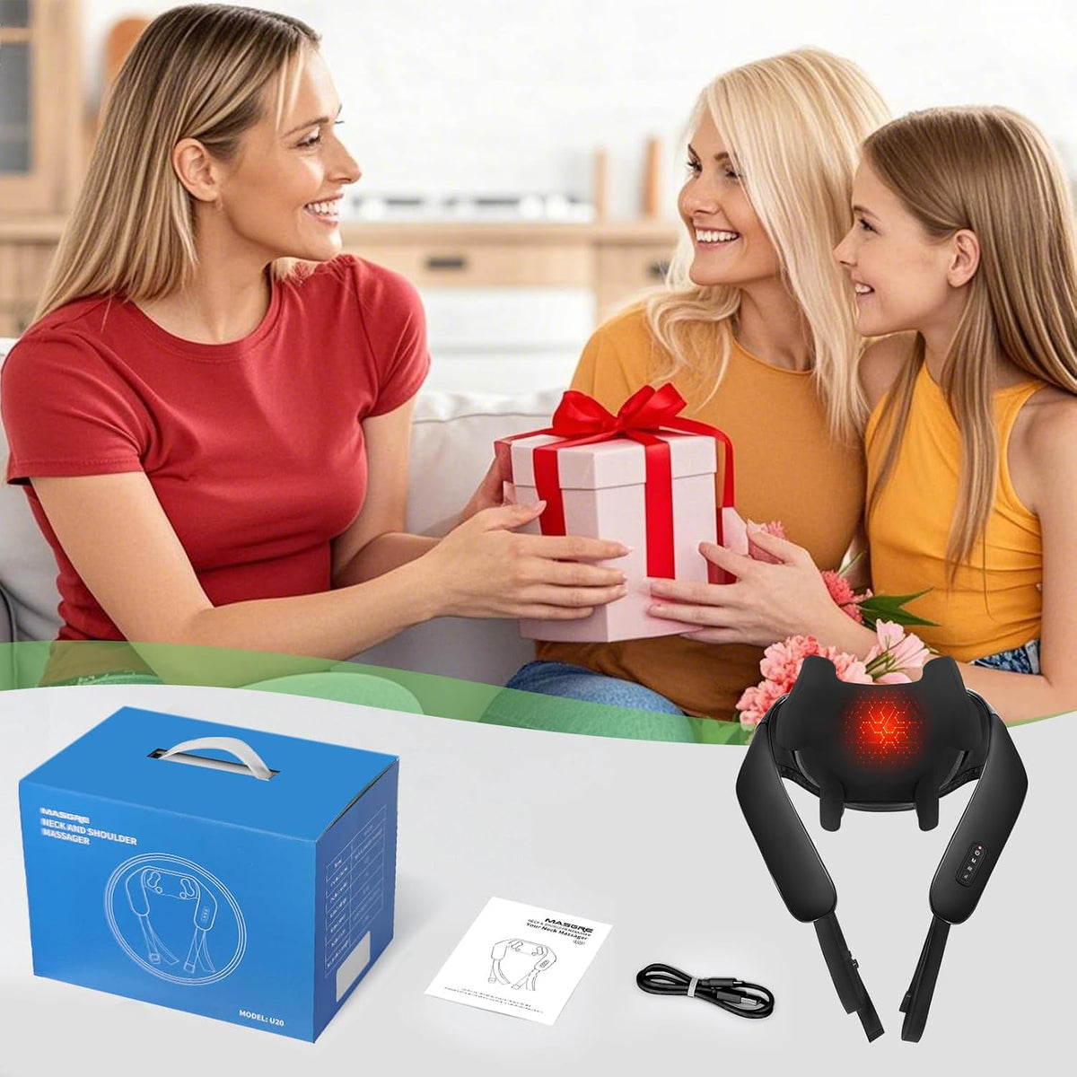 Shiatsu Neck Shoulder Massager