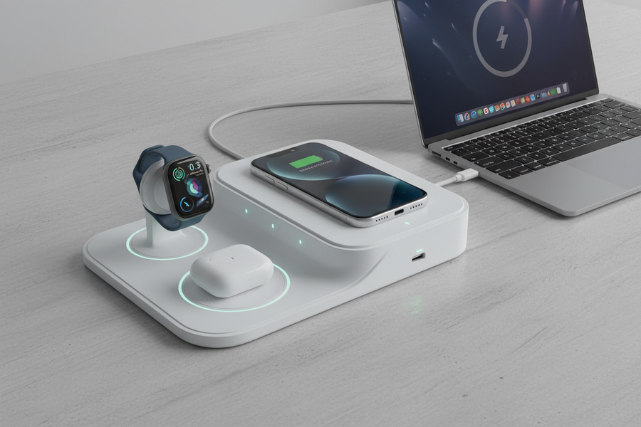 10-in-1 Wireless Charging Station