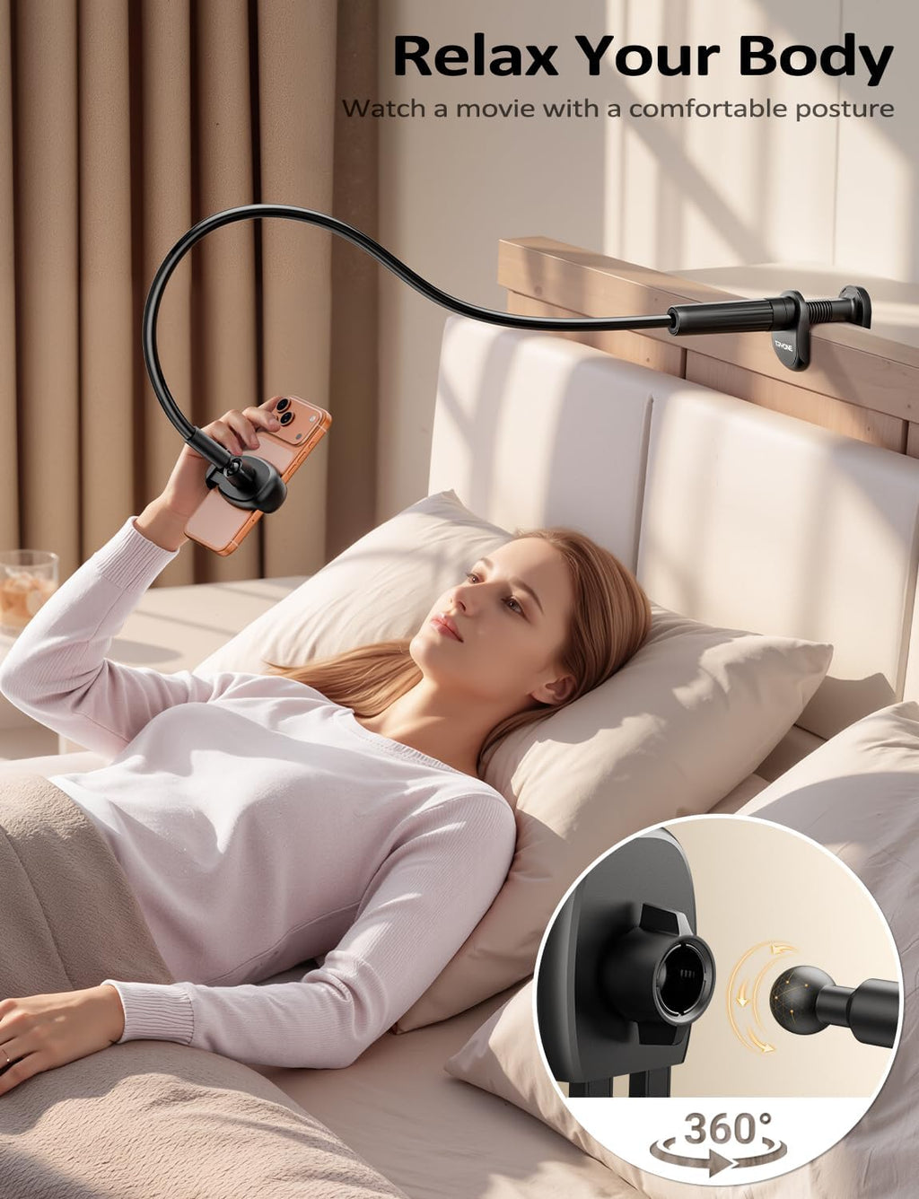 Gooseneck Phone Holder Stand
