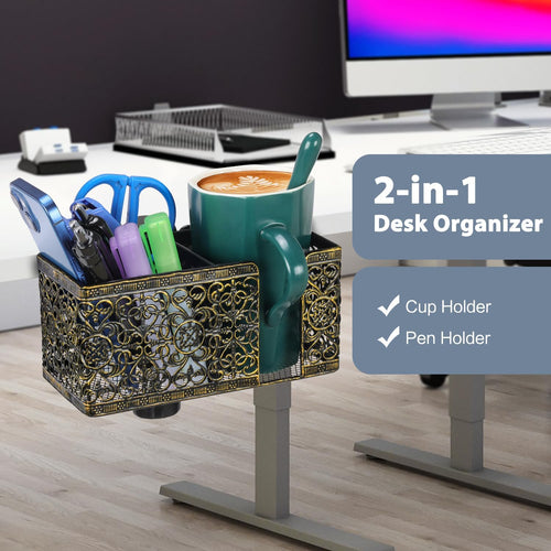 Aurynns Clip-On Desk Organizer
