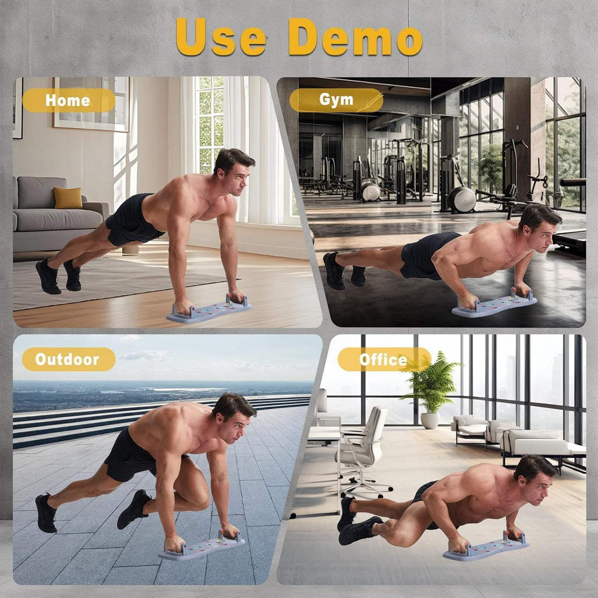 HOTWAVE Push Up Board