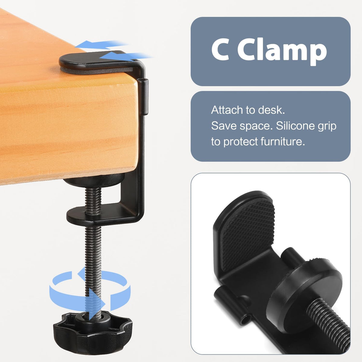 Aurynns Clip-On Desk Organizer