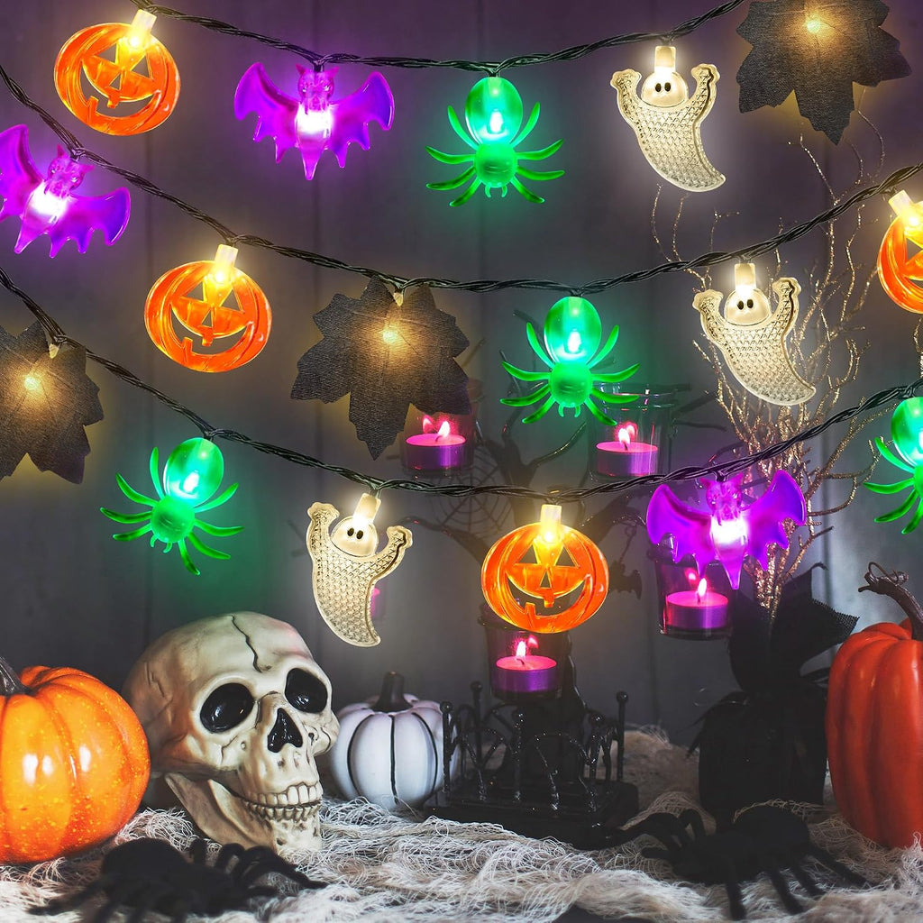Solar Halloween String Lights Outdoor