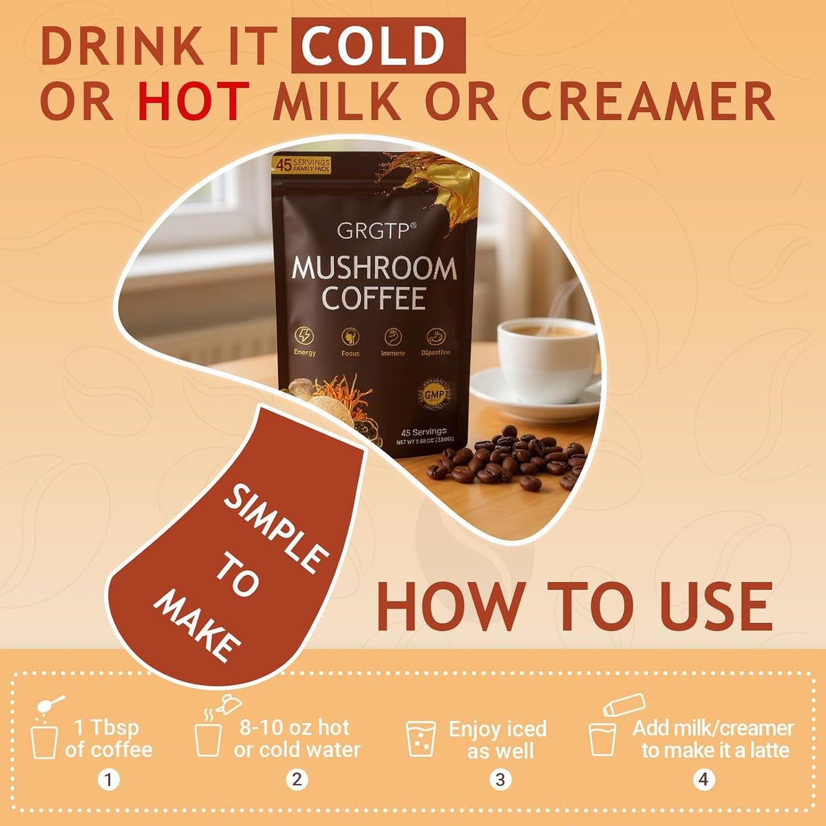 GRGTP Mushroom Coffee