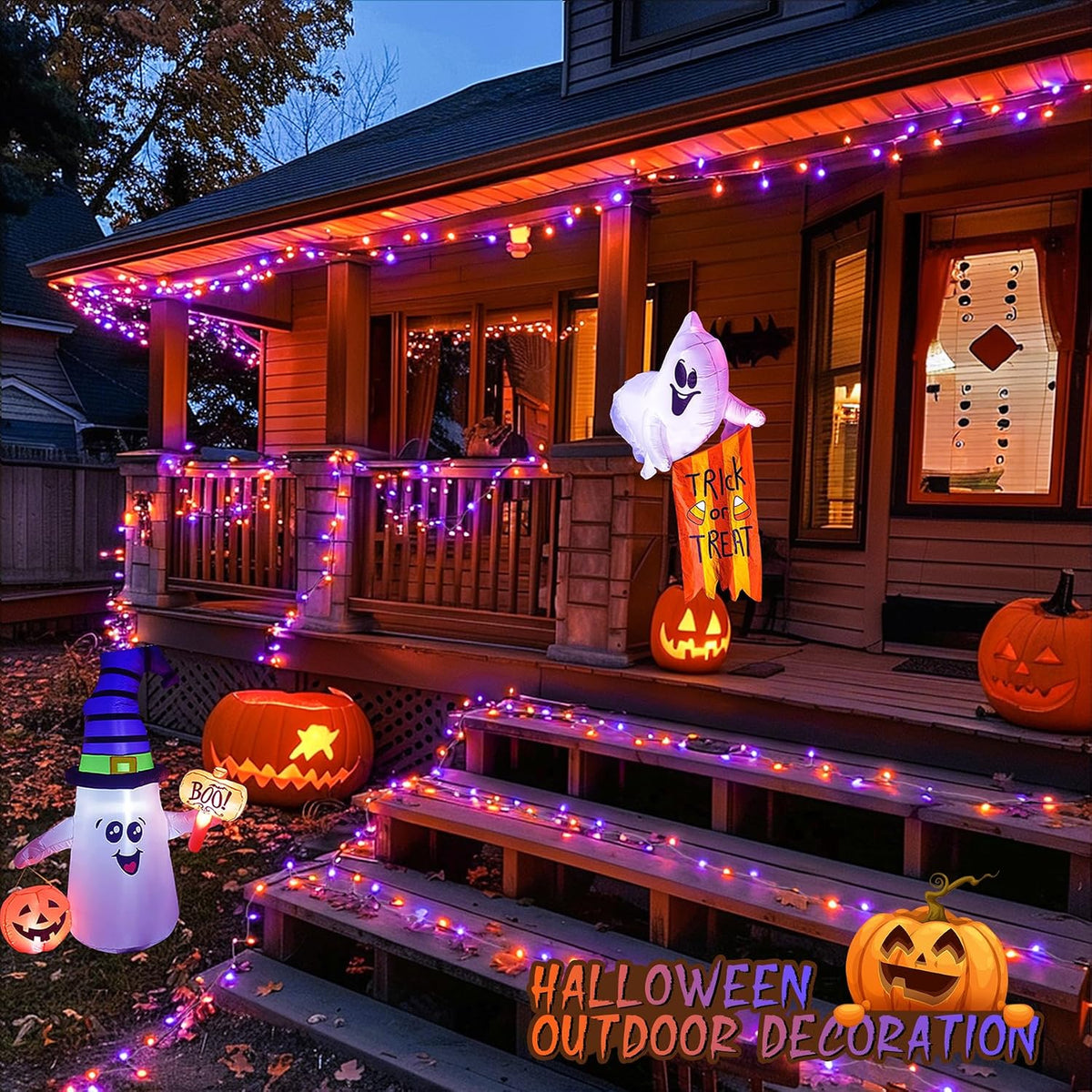 600 LED Halloween String Lights