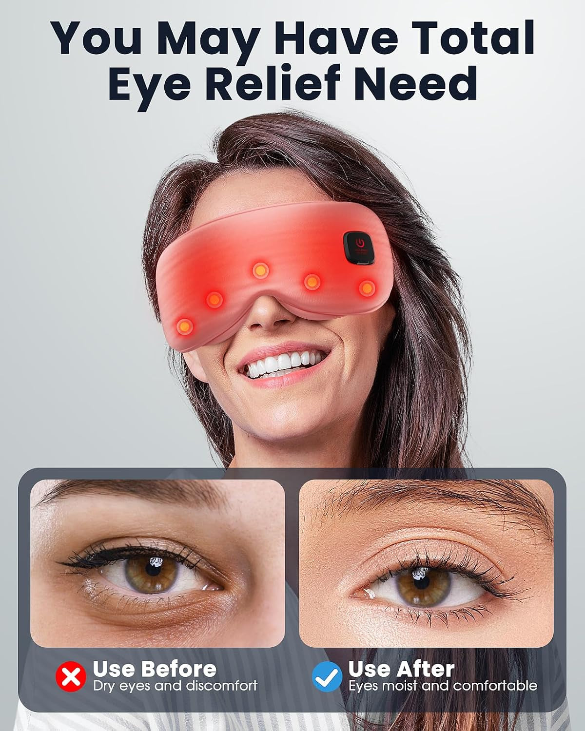 Cordless Heated Eye Mask