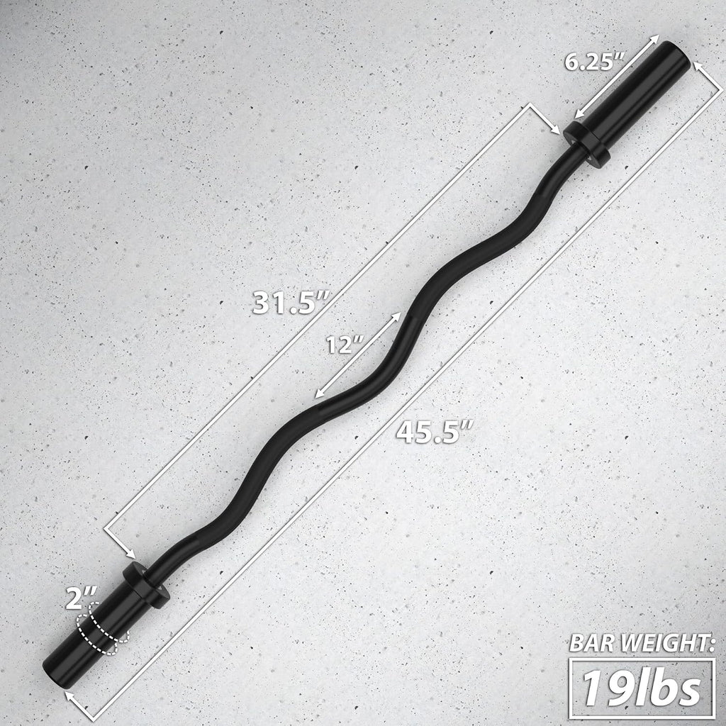 Synergee EZ Curl Olympic Bar