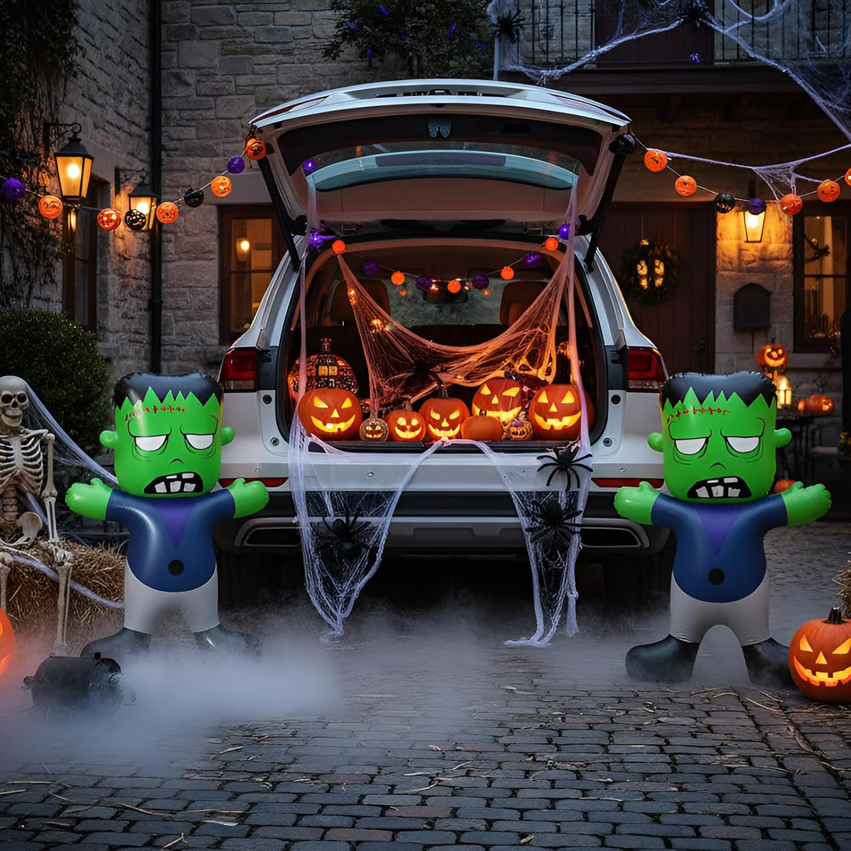 Halloween Inflatable Green Decoration