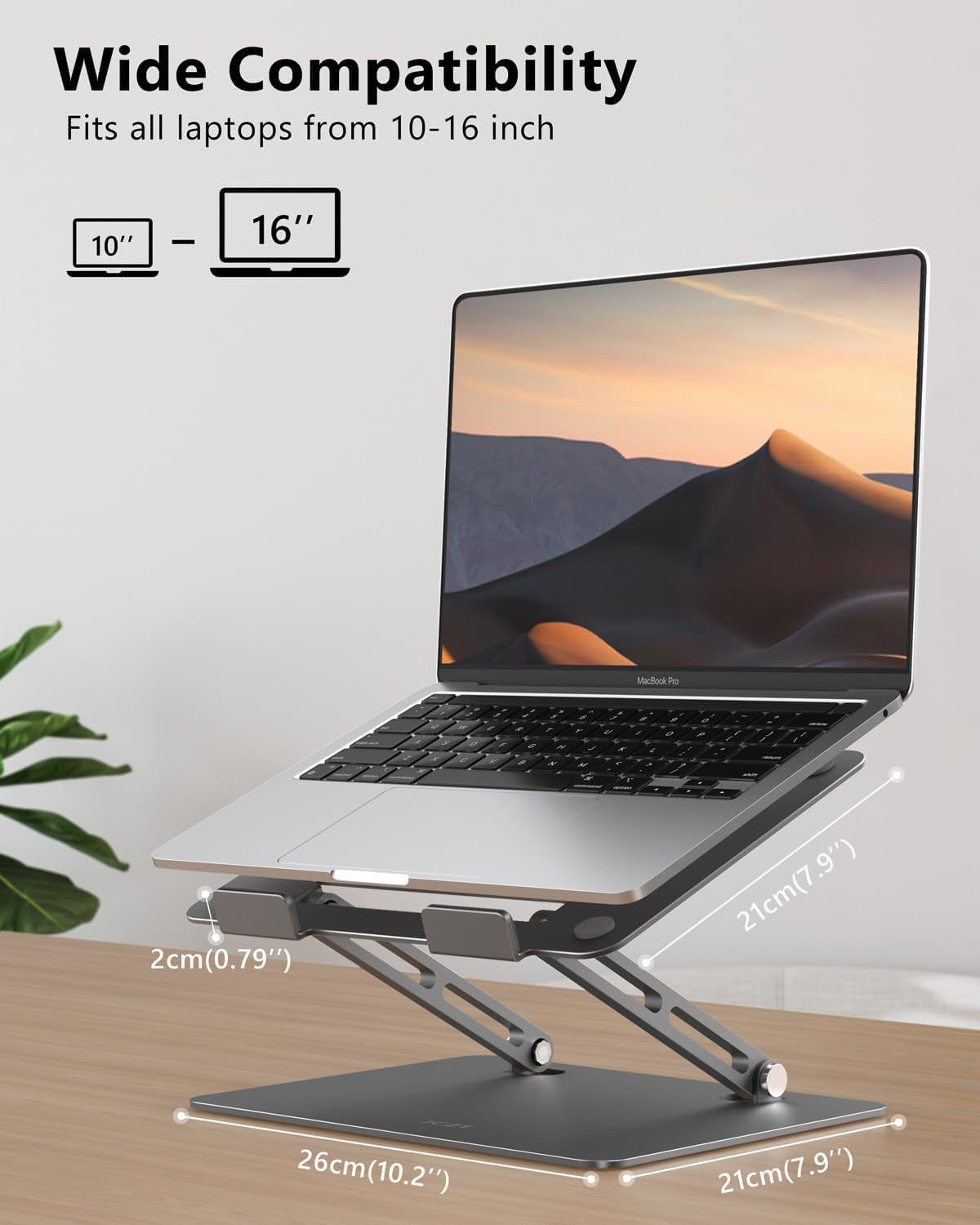 Adjustable Aluminum Laptop Stand