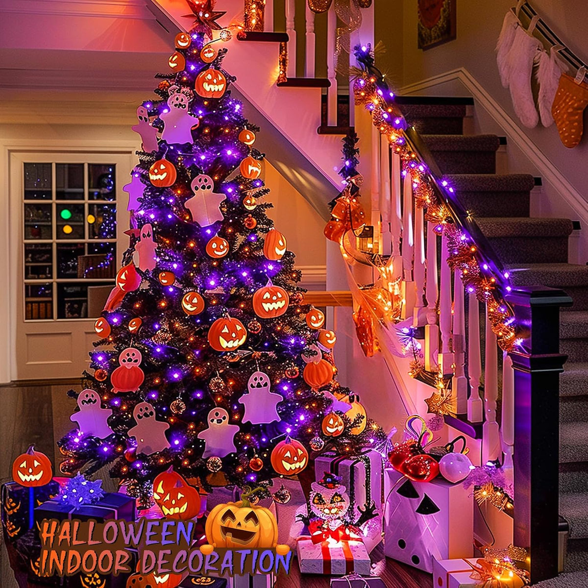 600 LED Halloween String Lights