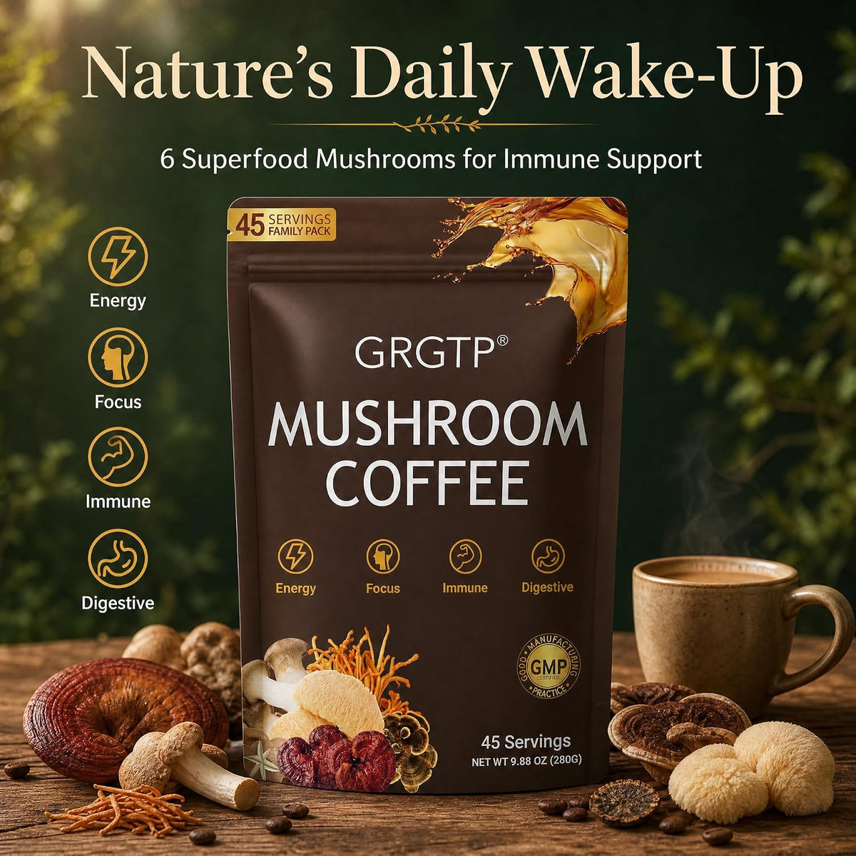 GRGTP Mushroom Coffee