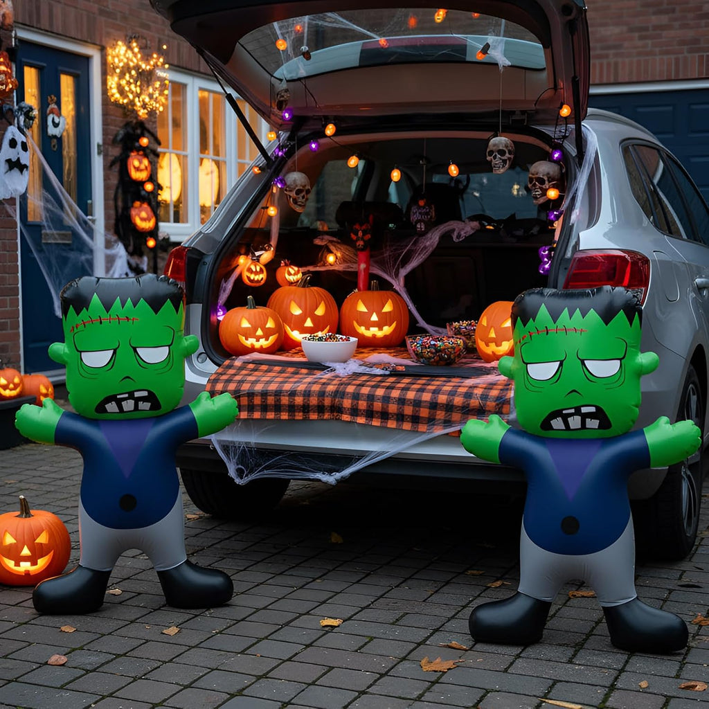 Halloween Inflatable Green Decoration