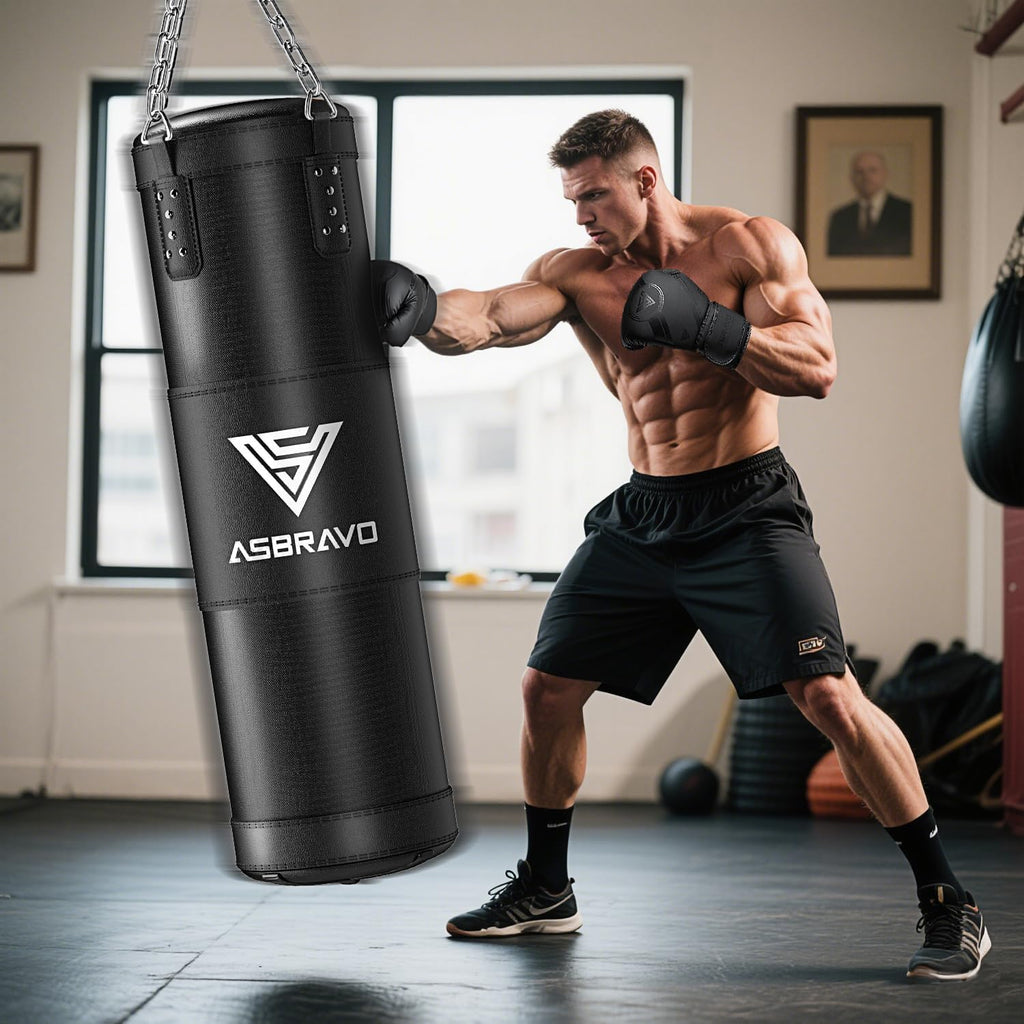 4 ft Punching Bag Set