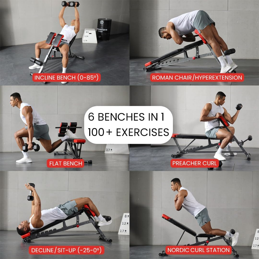 Finer Form Adjustable Weight Bench