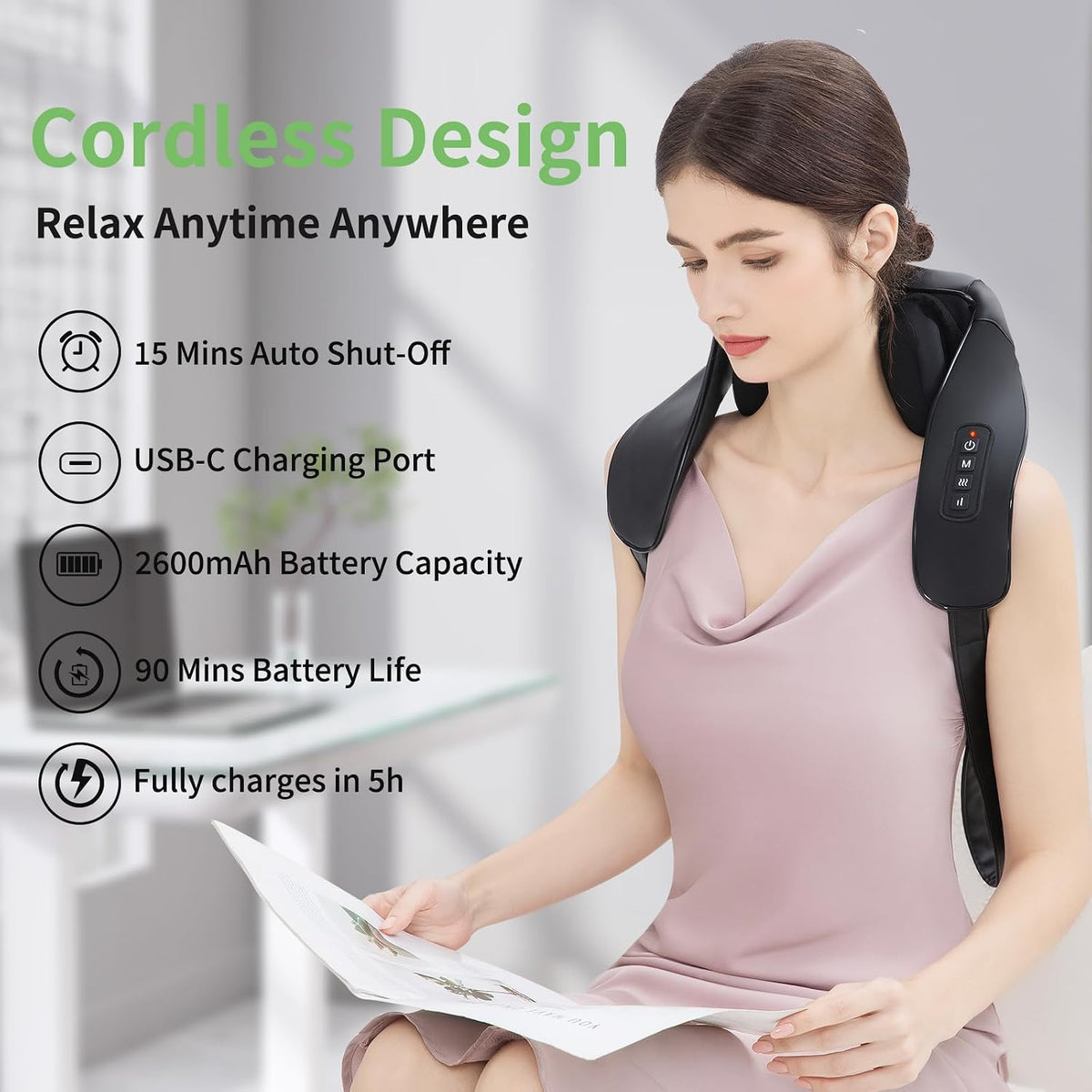 Shiatsu Neck Shoulder Massager