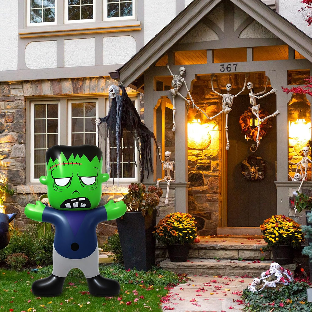 Halloween Inflatable Green Decoration