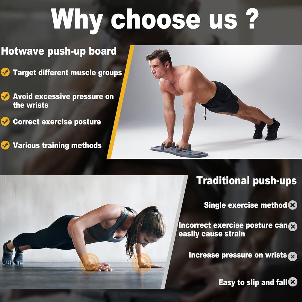 HOTWAVE Push Up Board