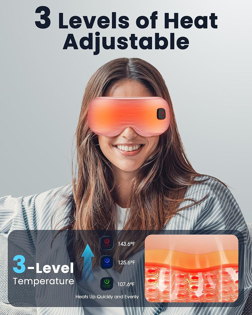 Cordless Heated Eye Mask