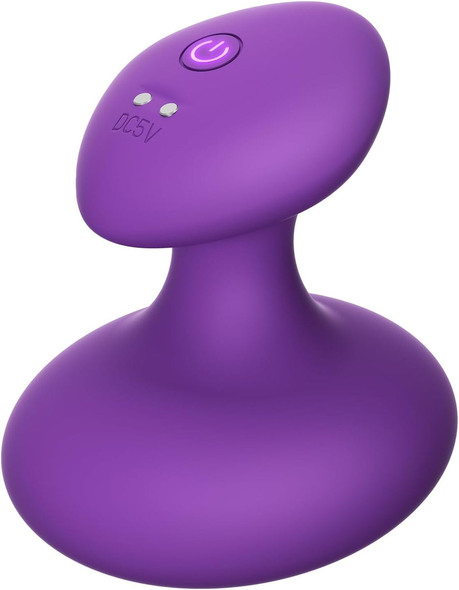 Handheld Massage Ball, Portable Mini Body Massager, Multifunctional Rechargeable Relaxation Massage Tool (Violet)