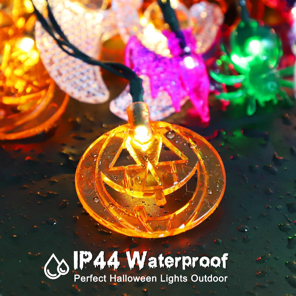 Solar Halloween String Lights Outdoor