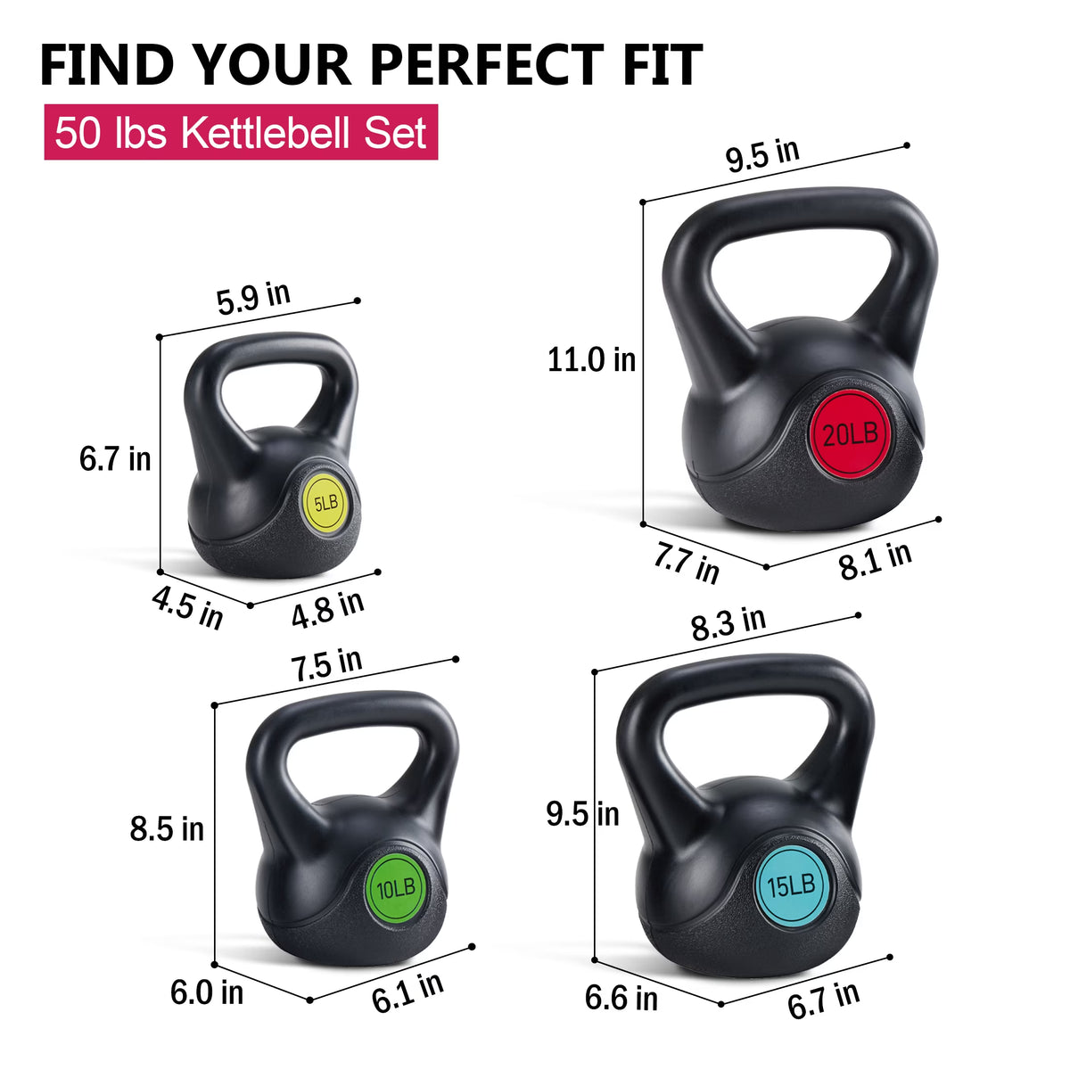 EDX Kettlebell Set