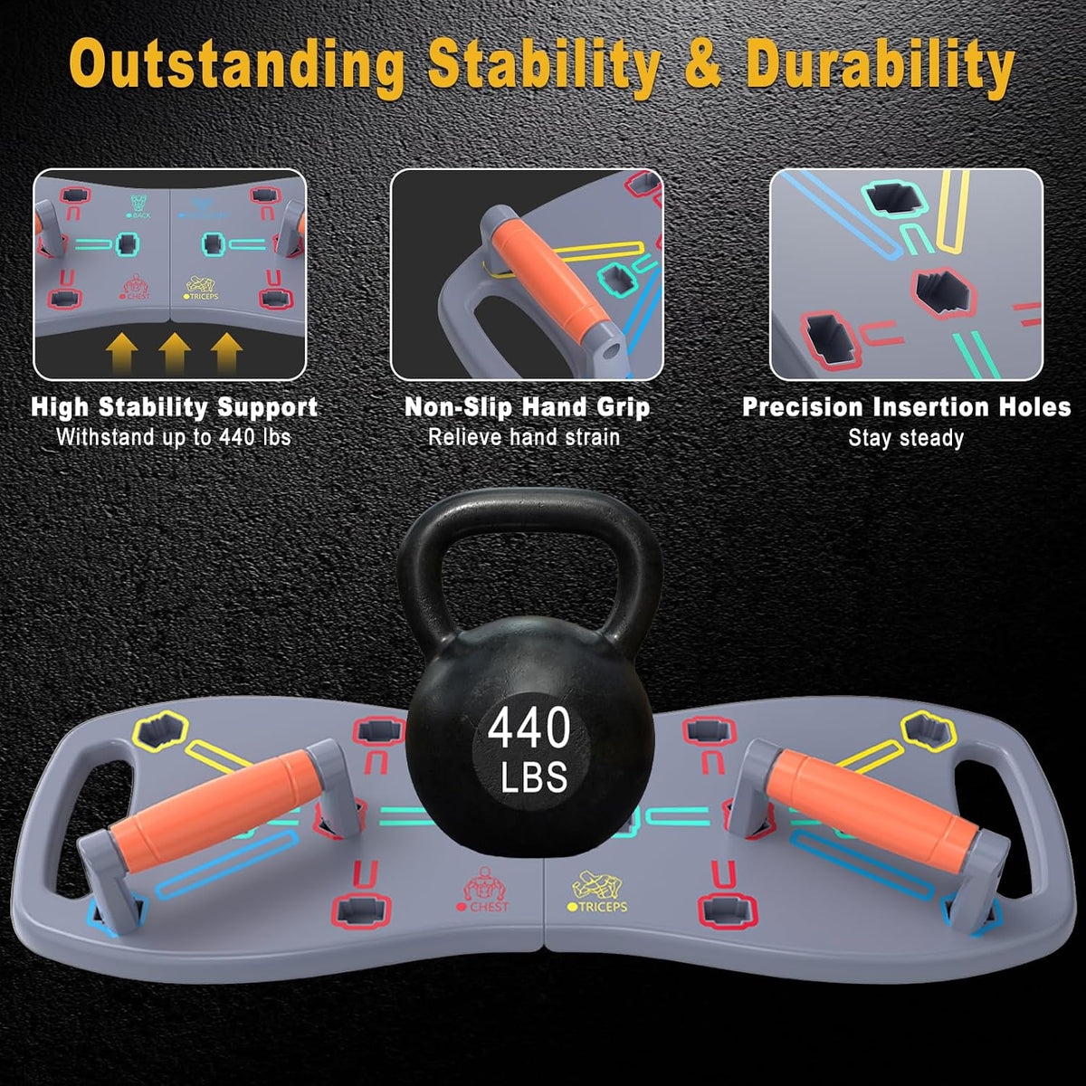 HOTWAVE Push Up Board