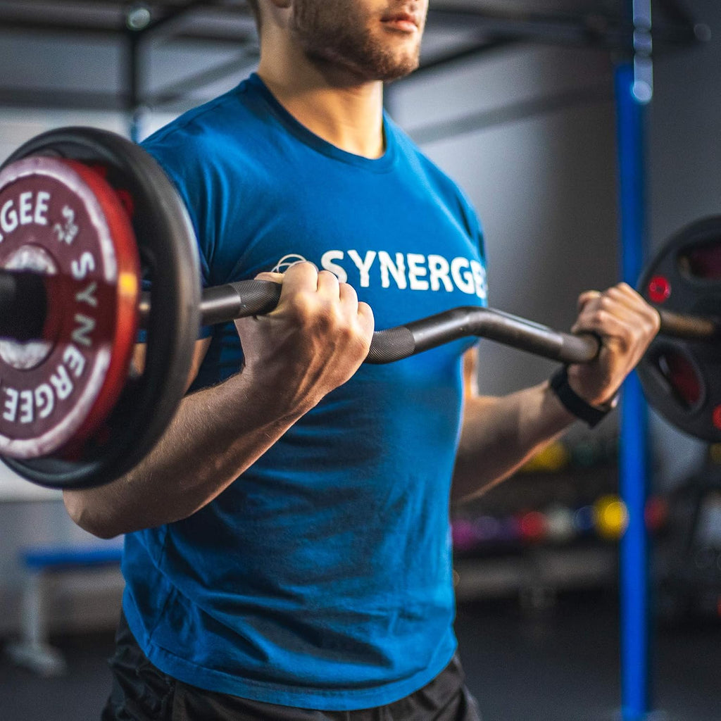 Synergee EZ Curl Olympic Bar