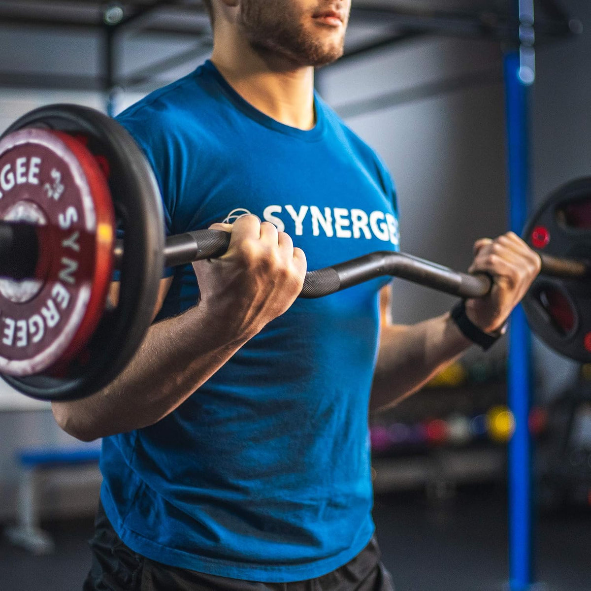 Synergee EZ Curl Olympic Bar