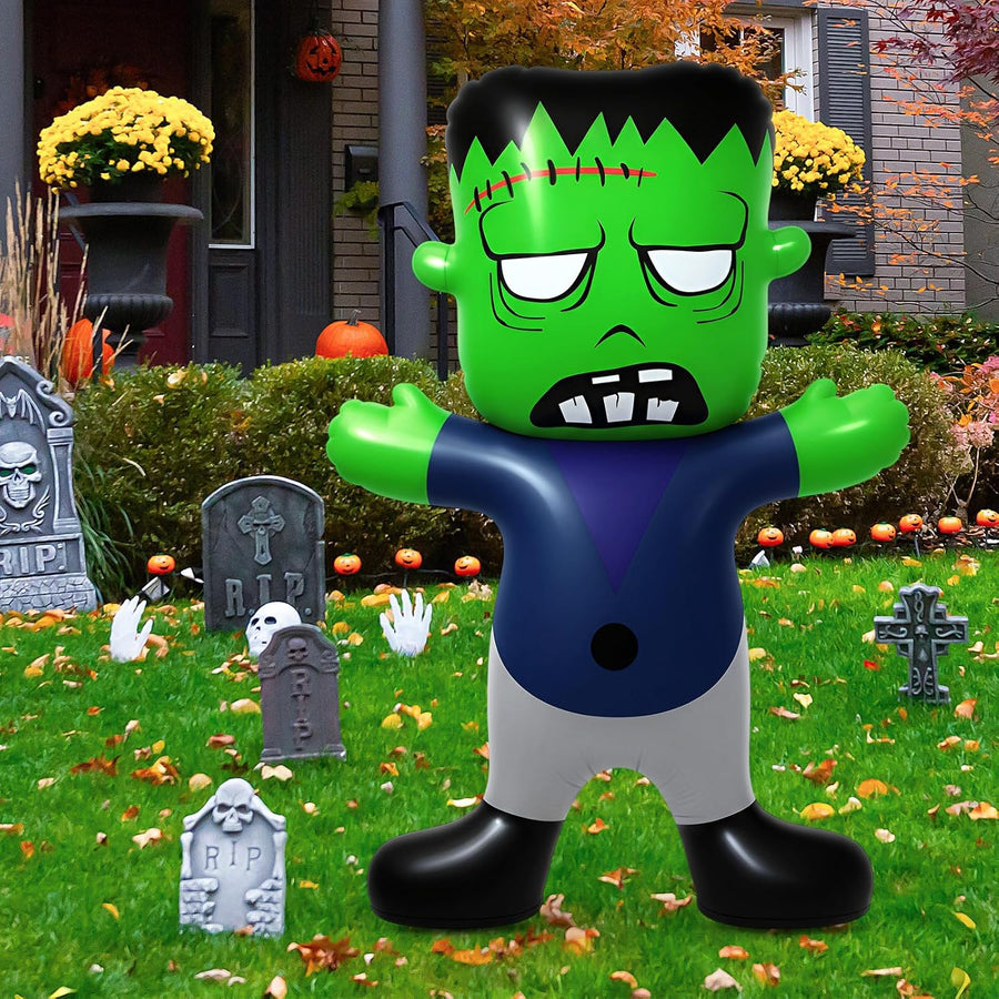 Halloween Inflatable Green Decoration