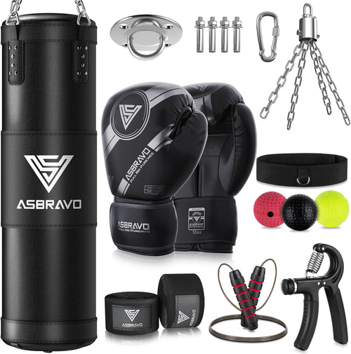 4 ft Punching Bag Set