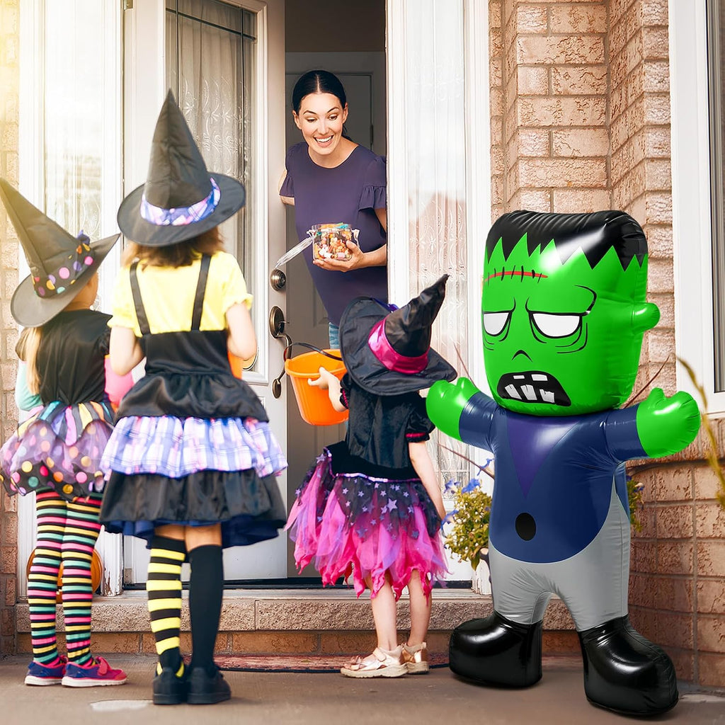 Halloween Inflatable Green Decoration
