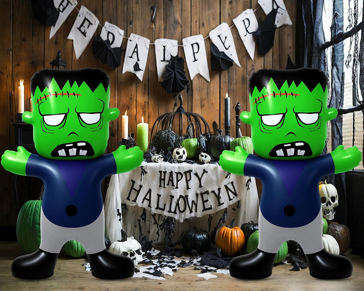 Halloween Inflatable Green Decoration